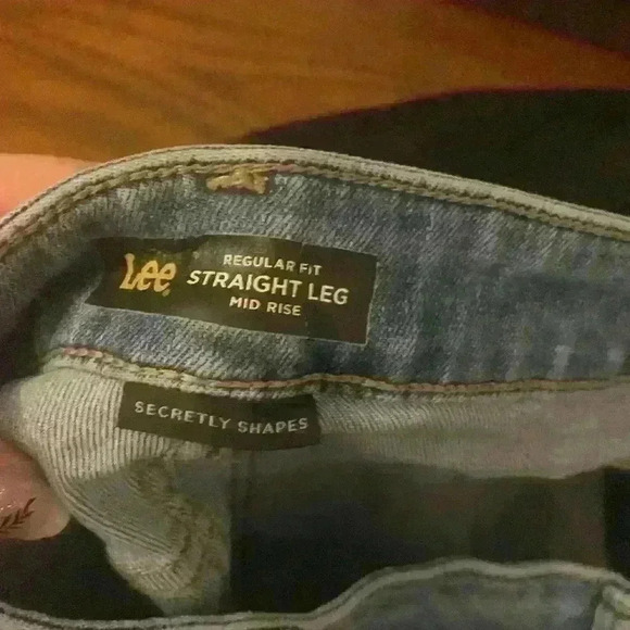 Lee straight leg jeans size 8 - Picture 6 of 7